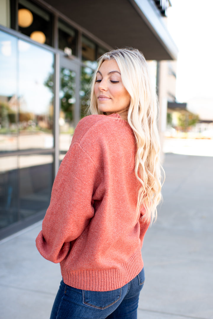 The Taylor Crewneck Sweater (Ginger)