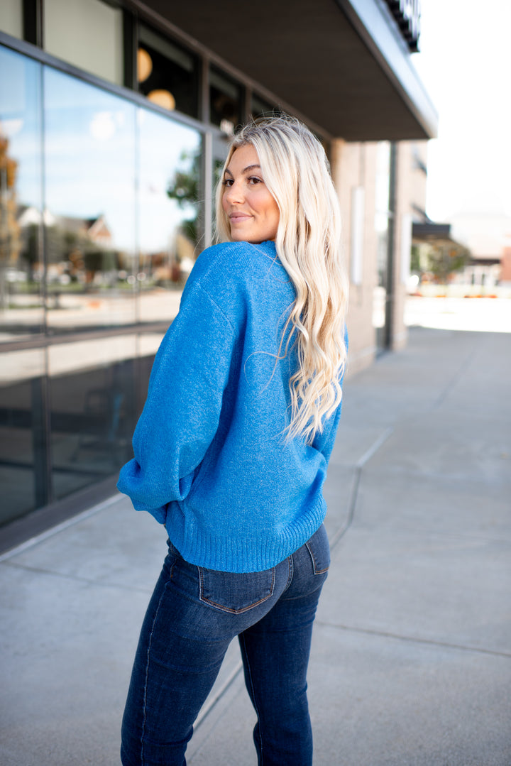 The Taylor Crewneck Sweater (Blue)