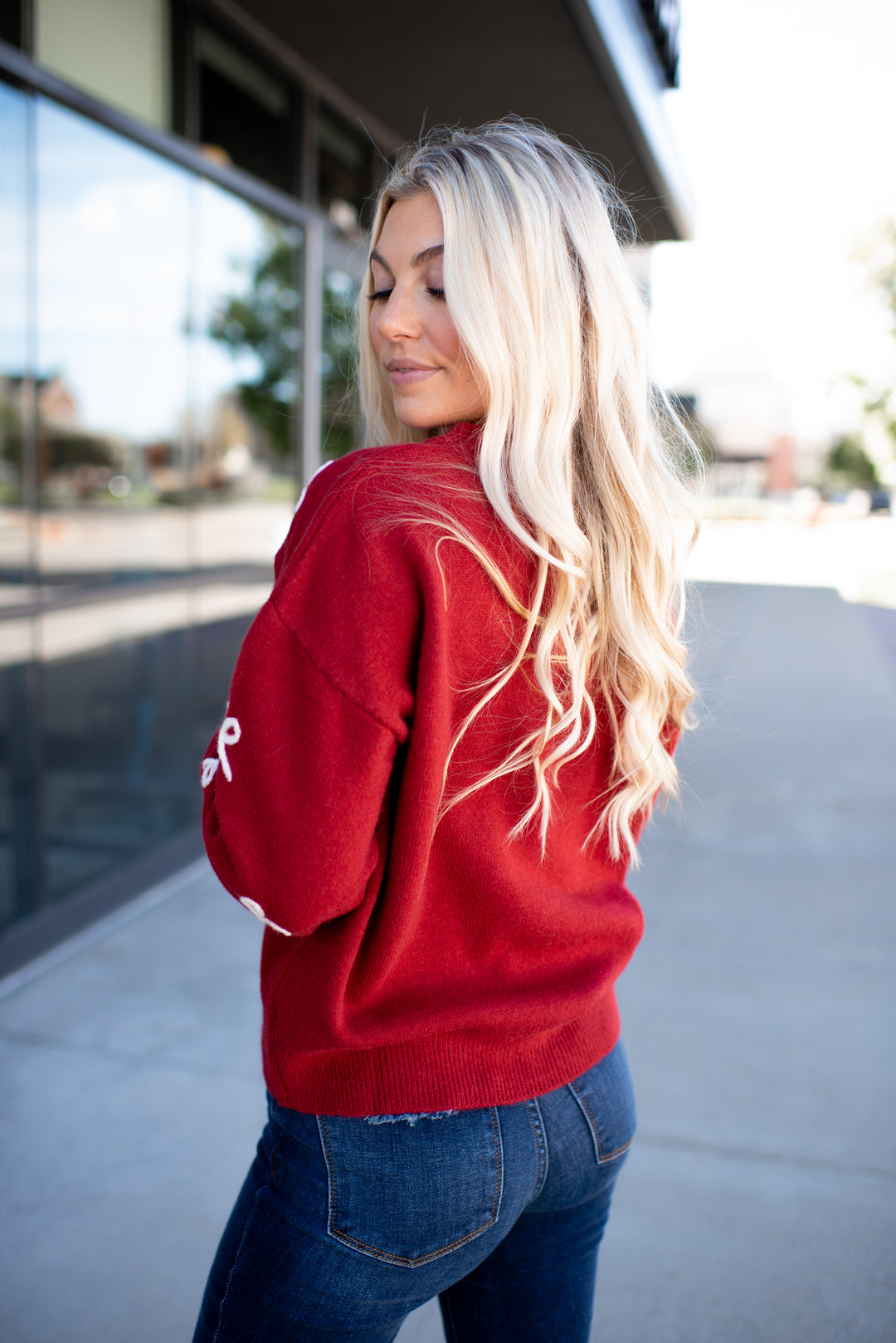 Tied With Love Sweater (Red)