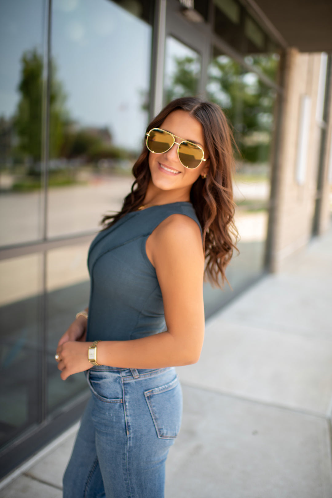 Sculpt Bodysuit (Forest)