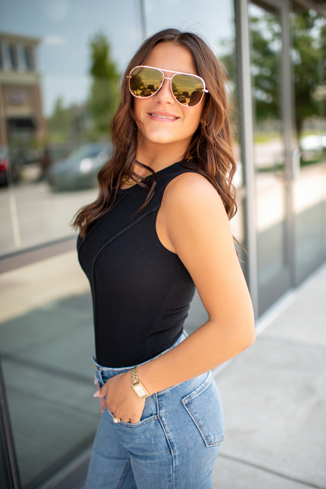 Sculpt Bodysuit (Black)