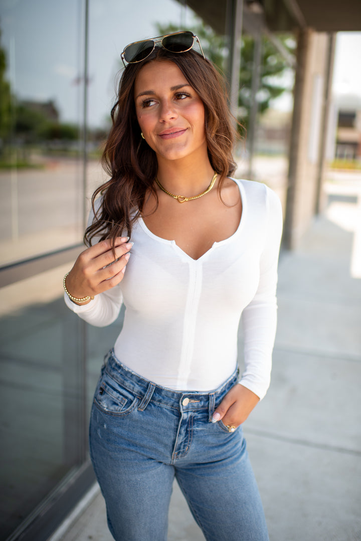 Clean Slate Bodysuit (Ivory)