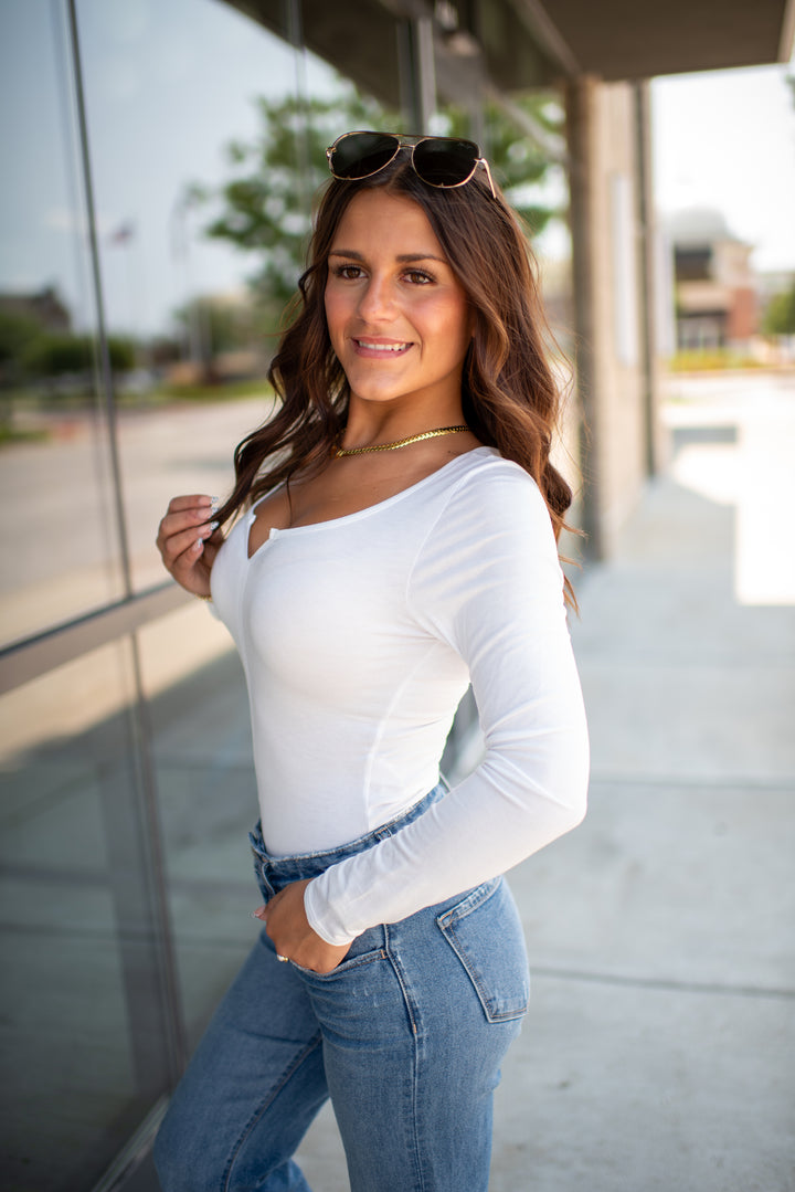 Clean Slate Bodysuit (Ivory)
