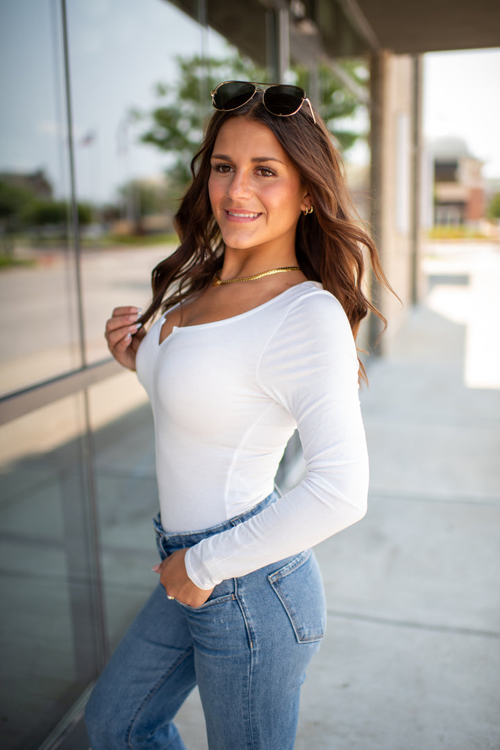 Clean Slate Bodysuit (Ivory)