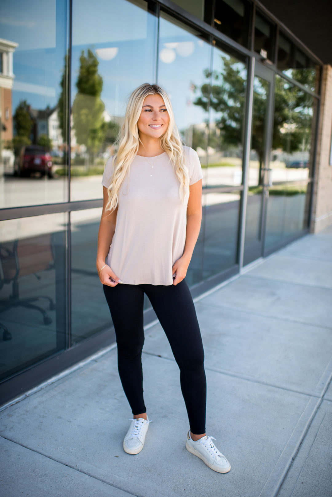 Easy Does It Tee (Ash Mocha)