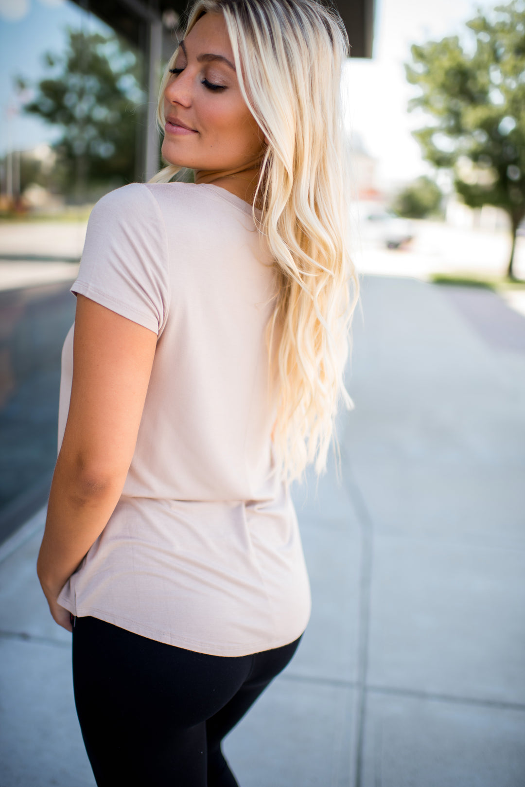 Easy Does It Tee (Ash Mocha)