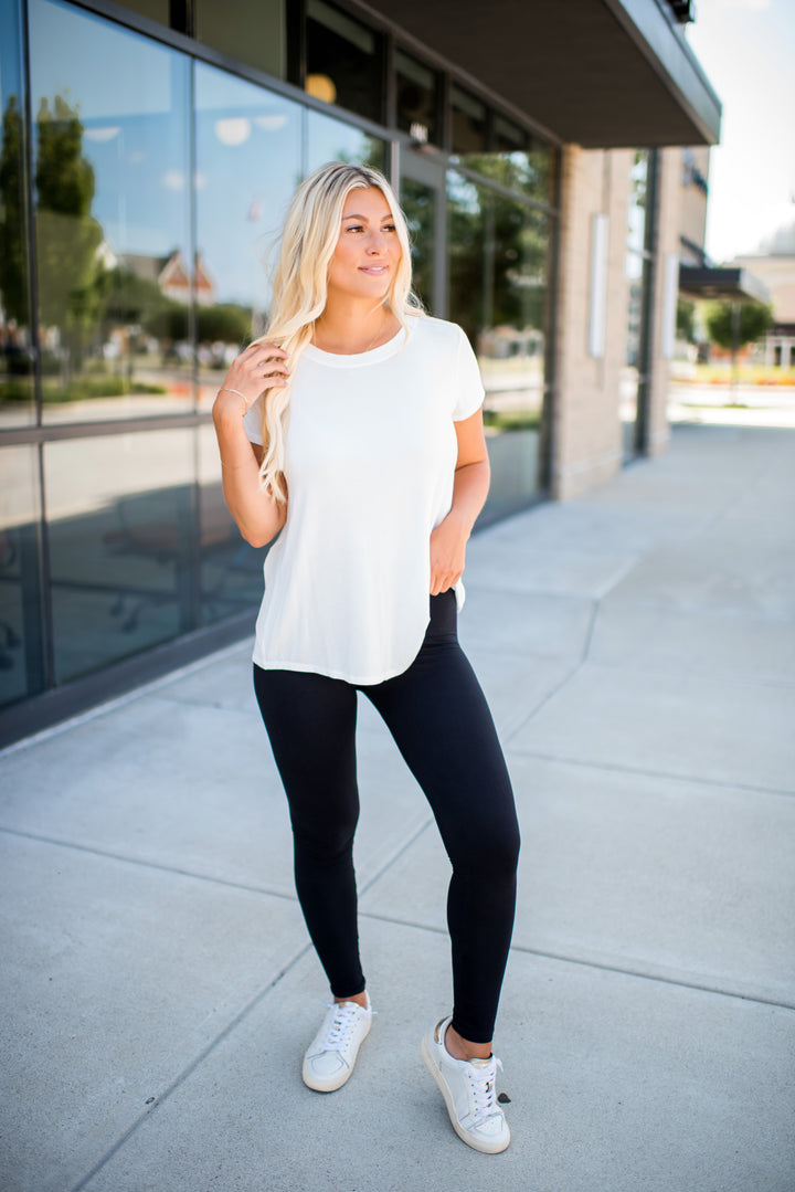 Easy Does It Tee (Ivory)