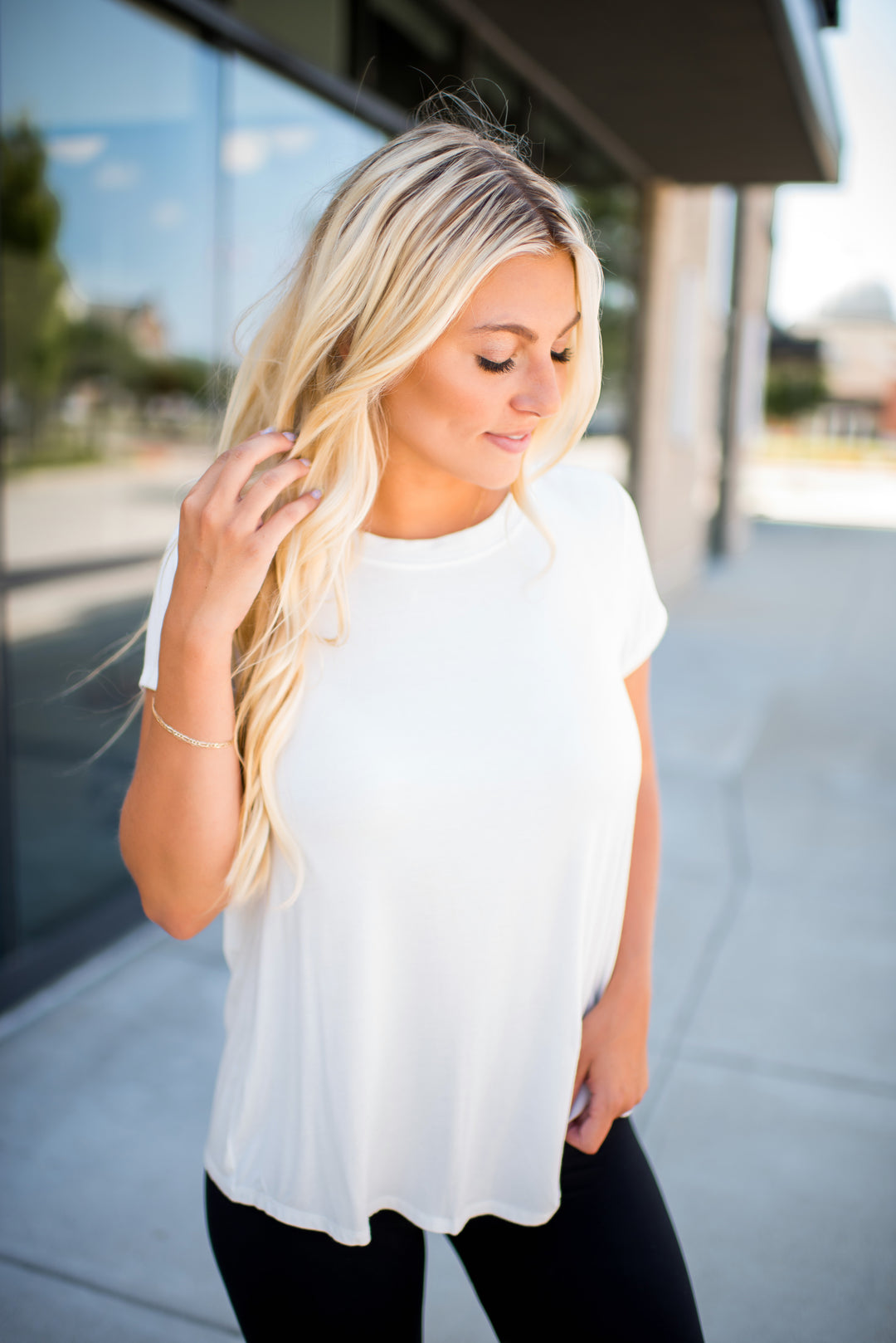 Easy Does It Tee (Ivory)