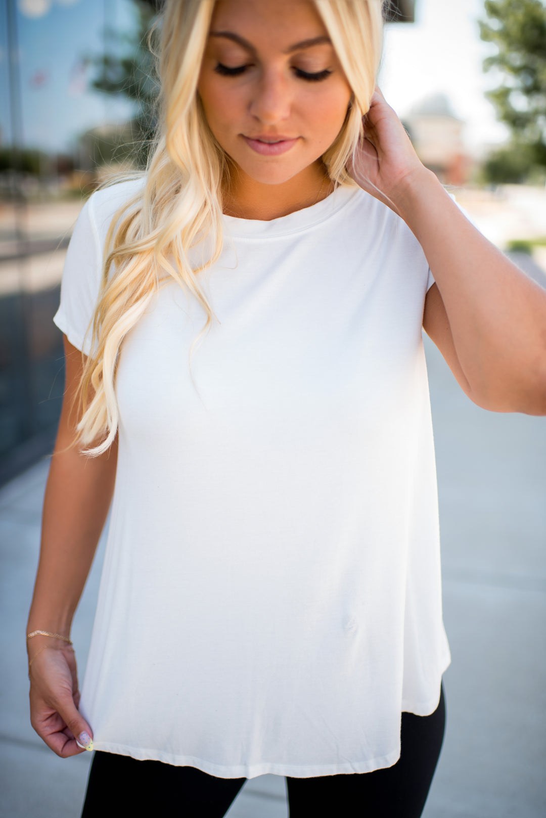 Easy Does It Tee (Ivory)