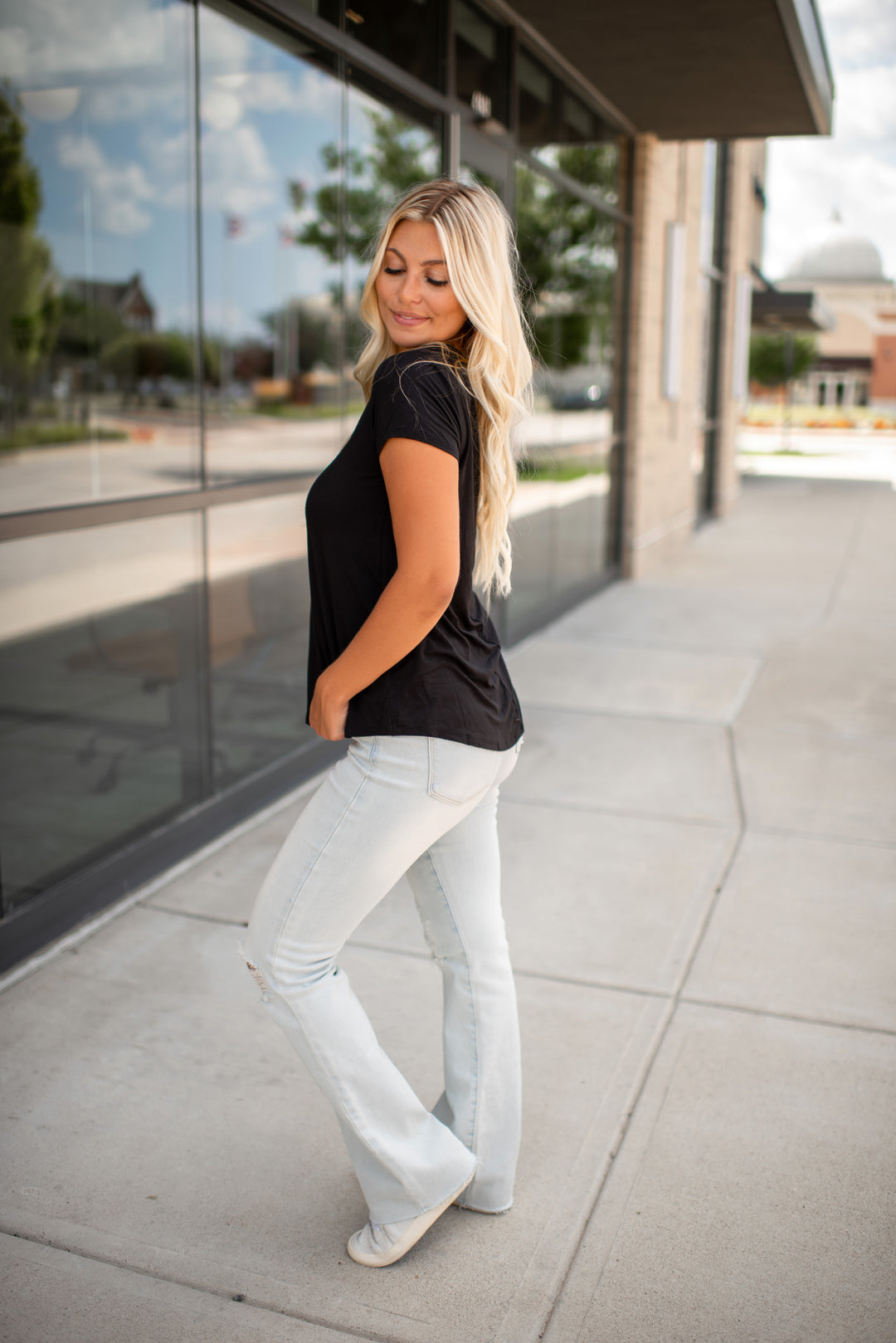 Easy Does It Tee (Black)