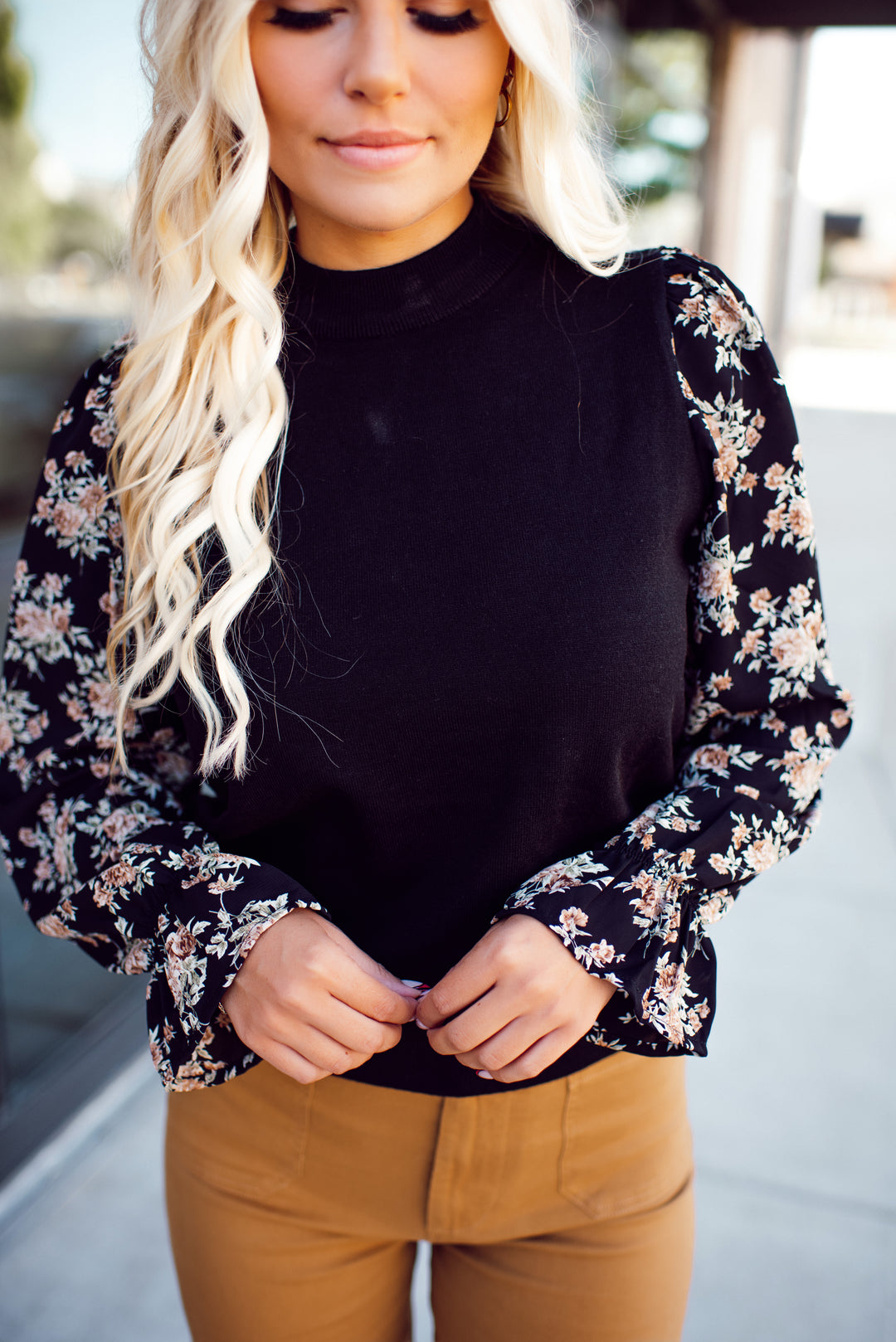 The Leonora Top (Black)