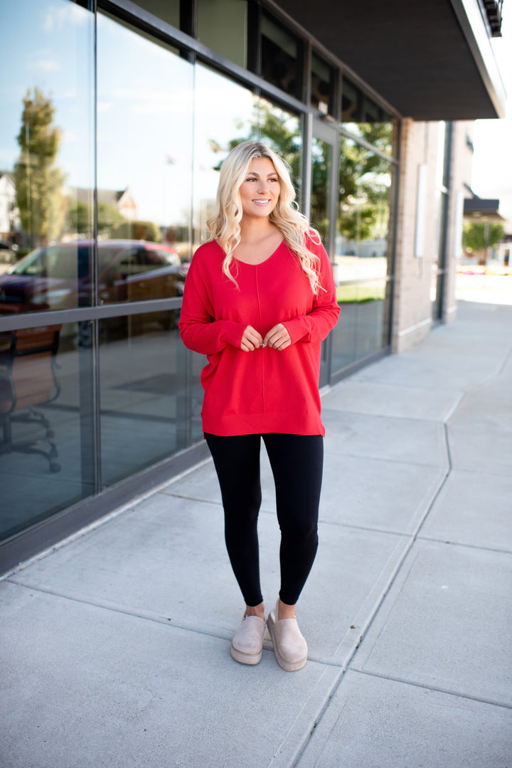All The Good Things Sweater (Red)