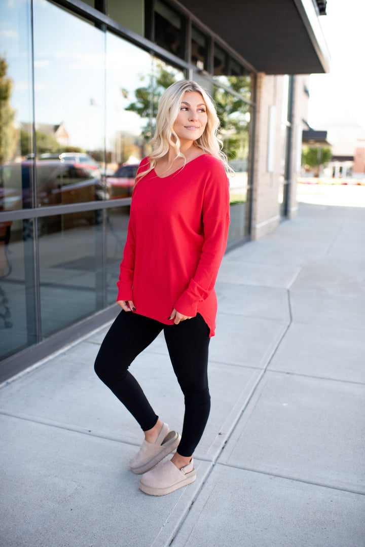 All The Good Things Sweater (Red)