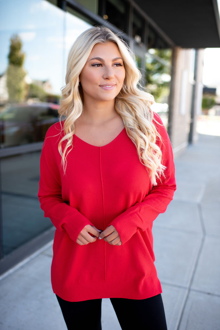 All The Good Things Sweater (Red)