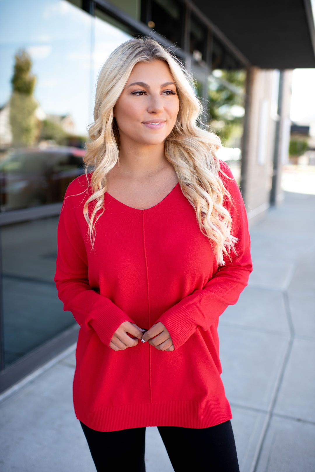 All The Good Things Sweater (Red)