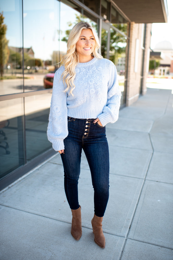 Bluest Skies Sweater (Light Blue)