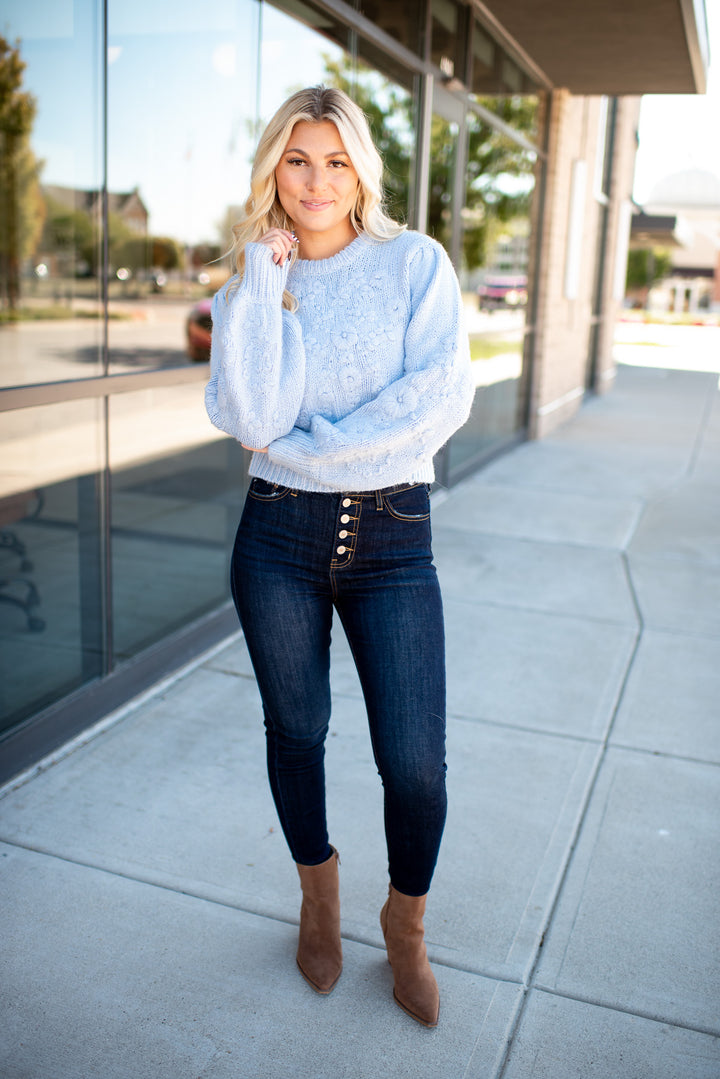 Bluest Skies Sweater (Light Blue)