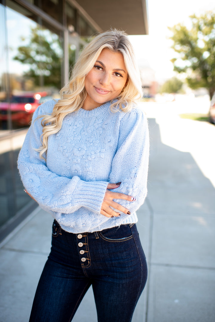 Bluest Skies Sweater (Light Blue)