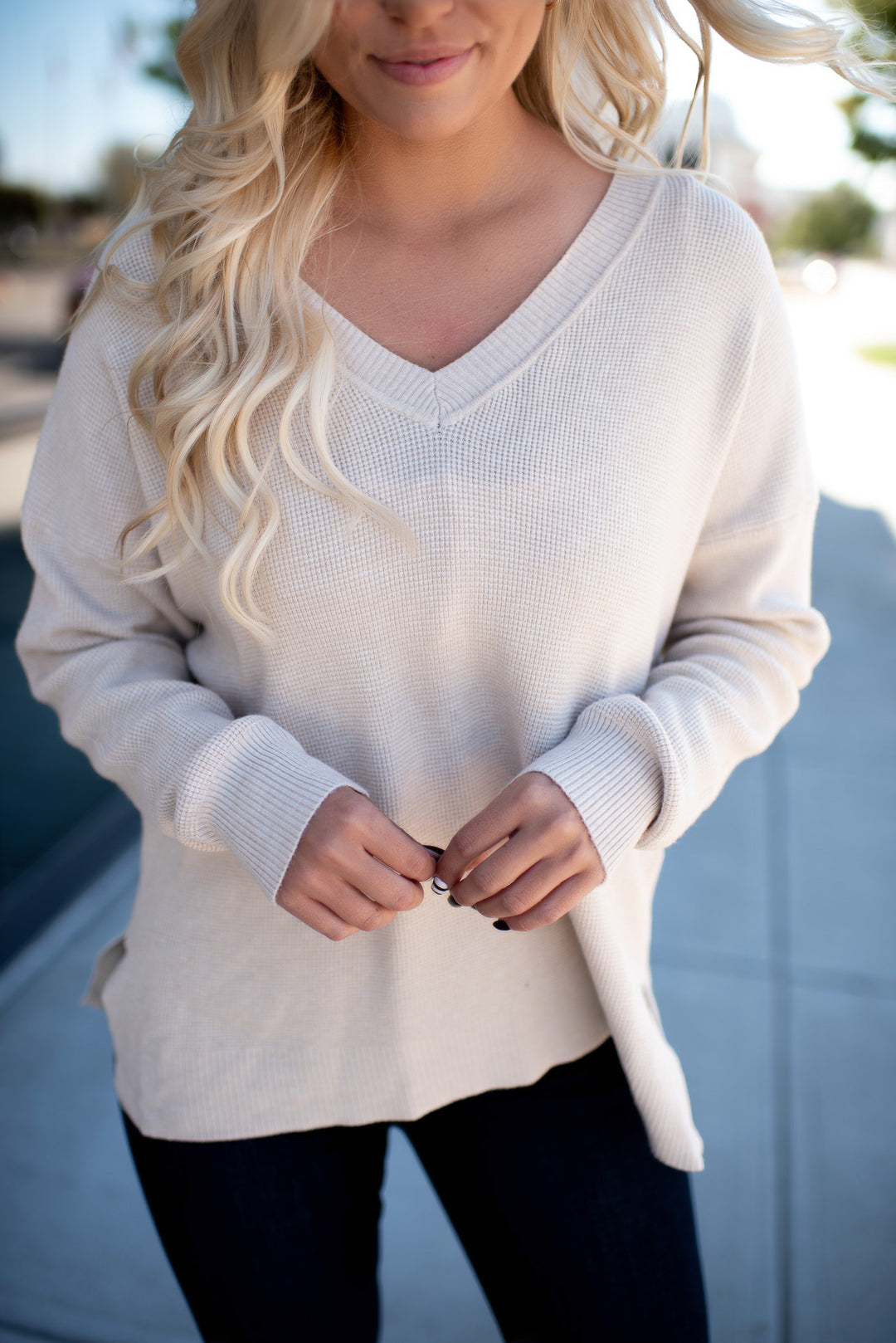 All The Greatness Sweater Tunic (Oatmeal)