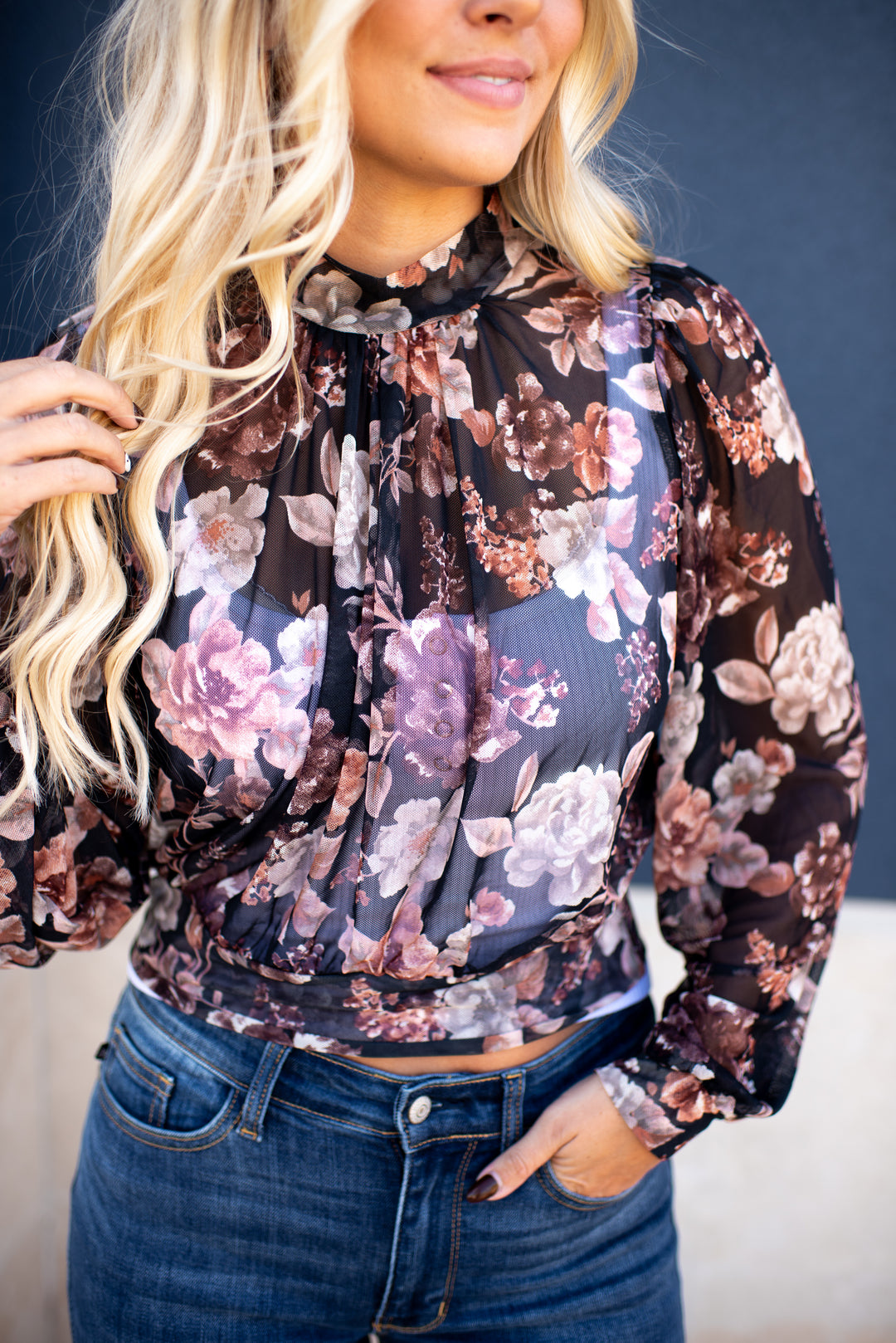 Midnight Bloom (Floral)