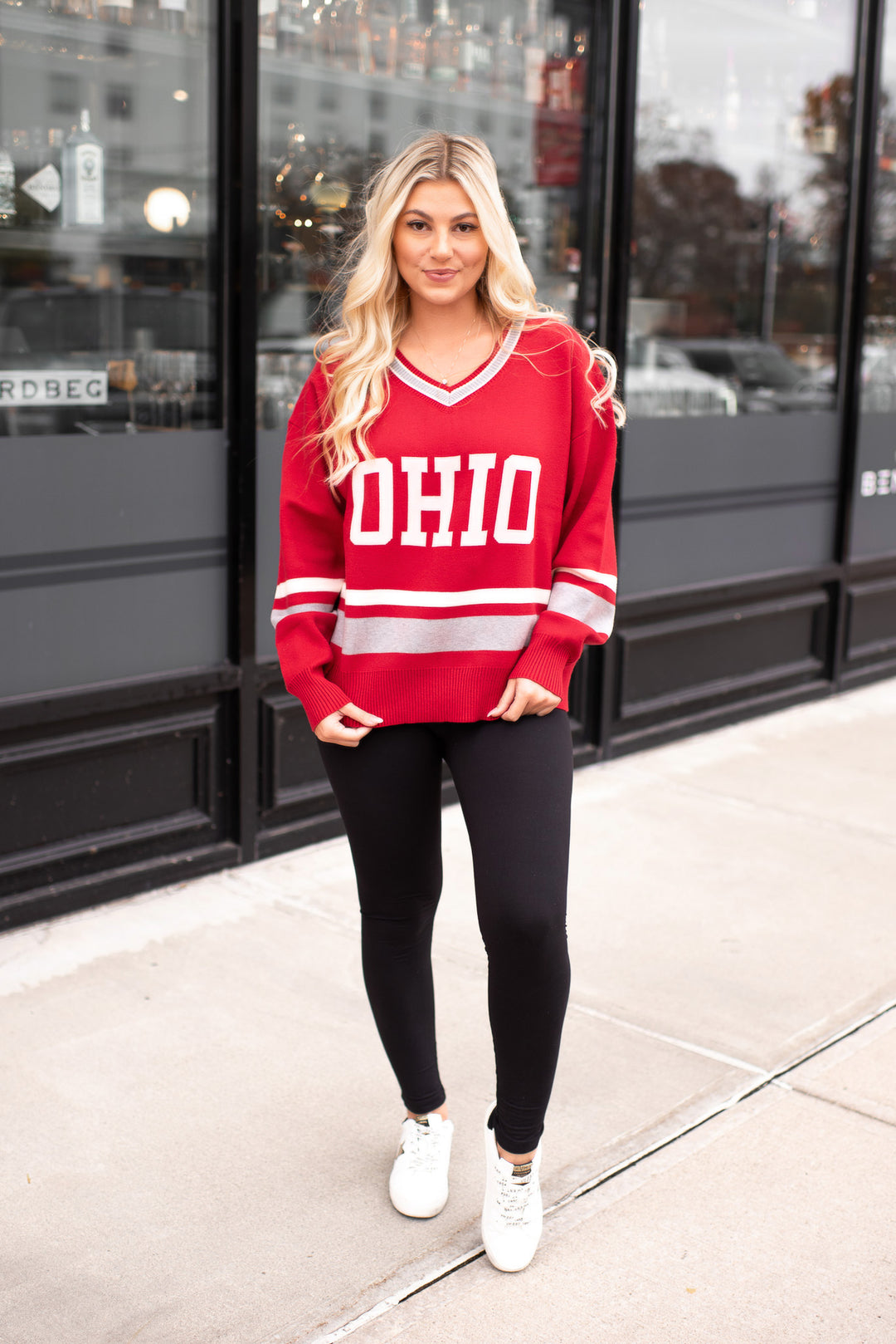 [DOORBUSTER] Ohio State Sweater (red)