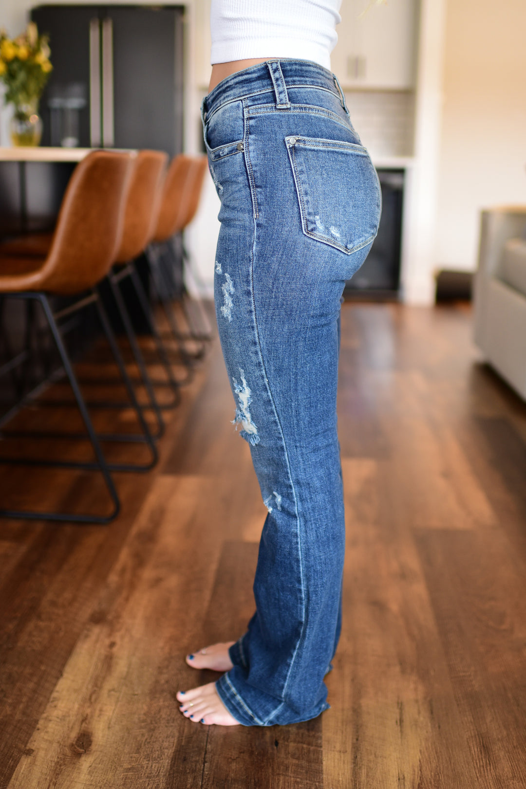 PREORDER | Judy Blue Rilyn Bootcut Jeans (Dark)