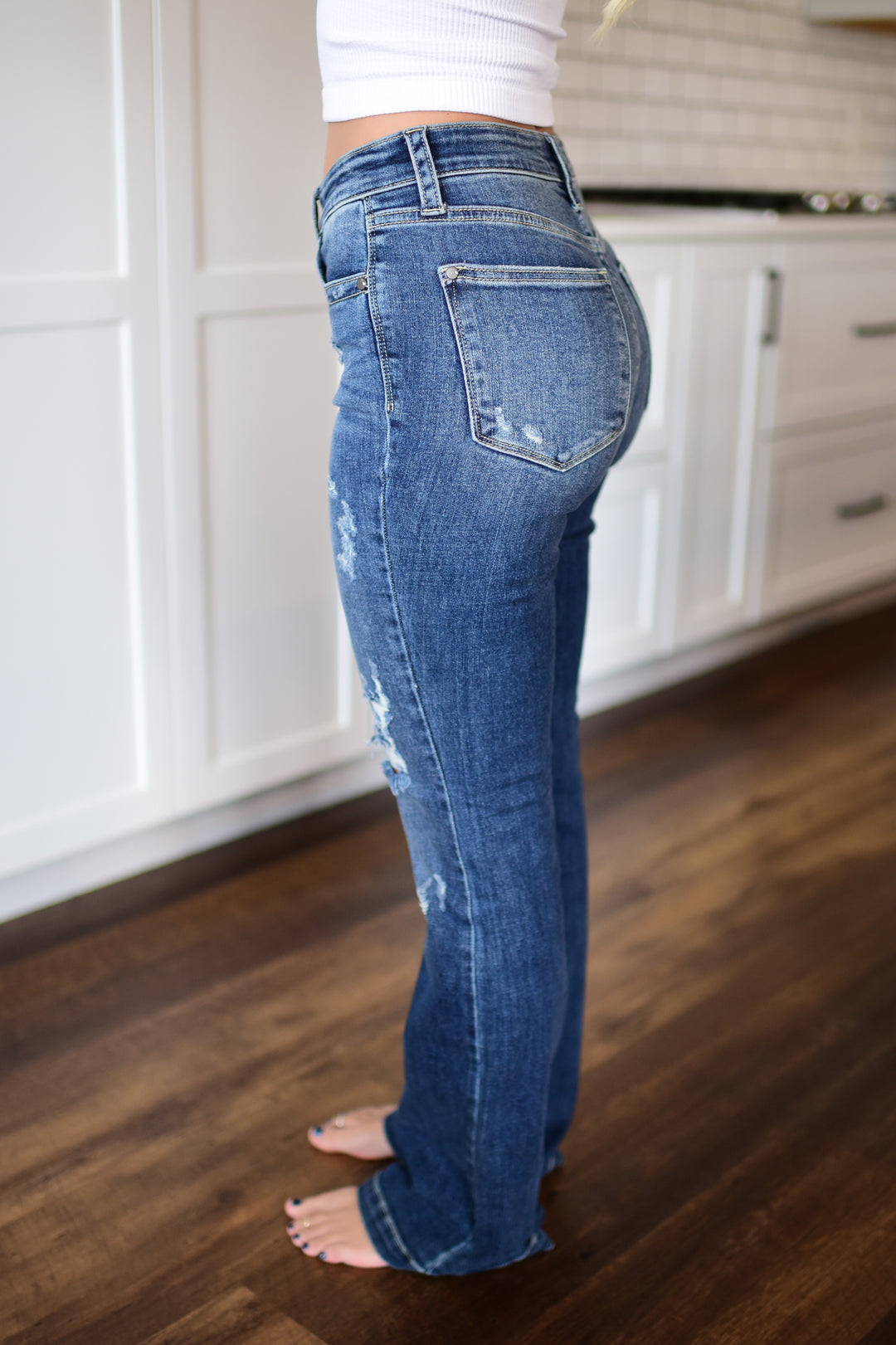 PREORDER | Judy Blue Rilyn Bootcut Jeans (Dark)