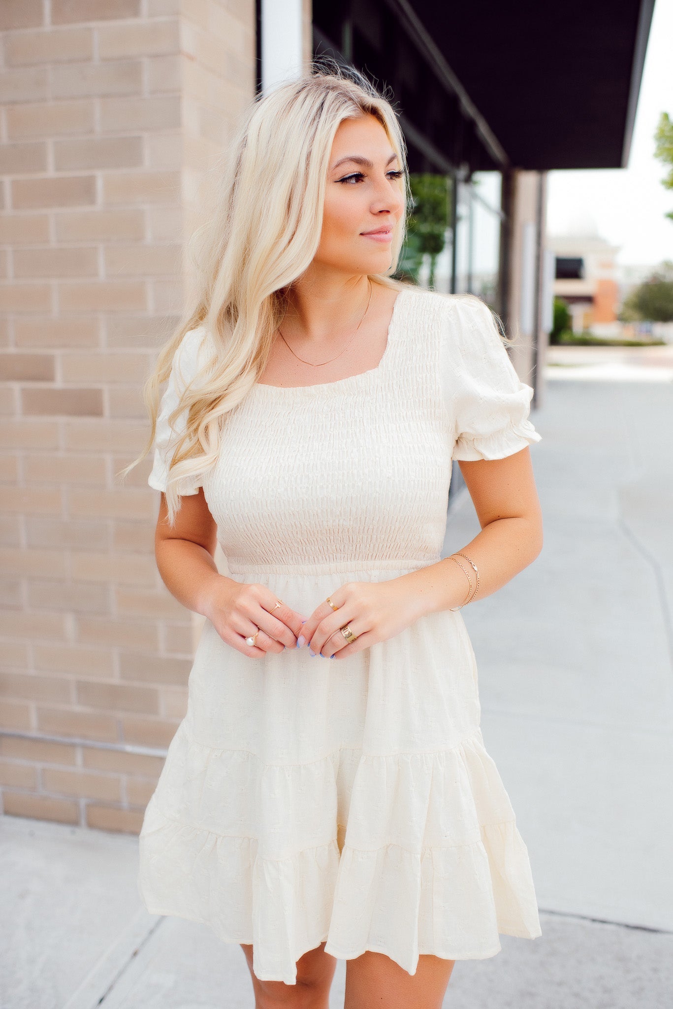 Cute Situation Square Neck Dress
