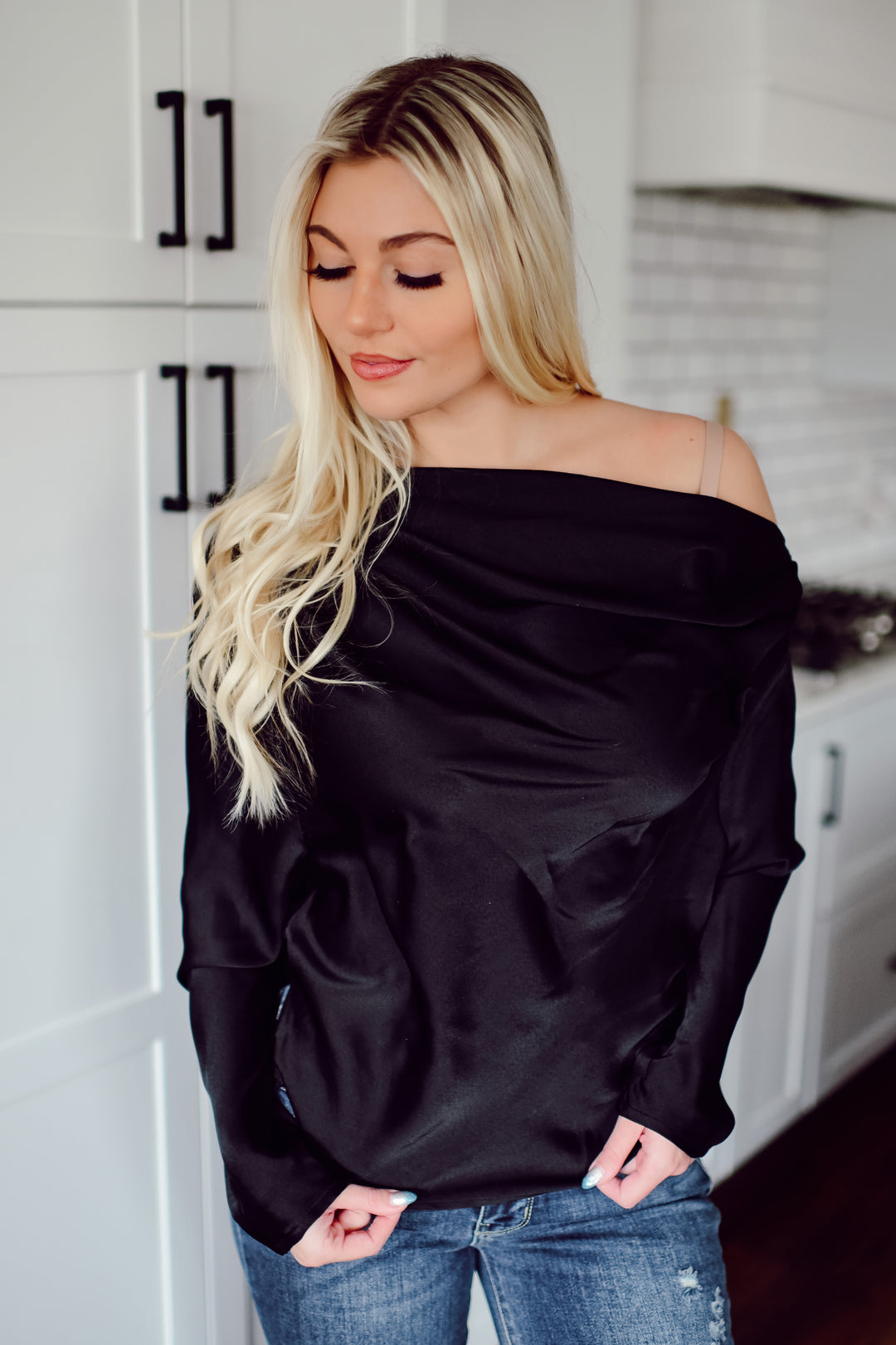 Sharp Turn Top (Black)