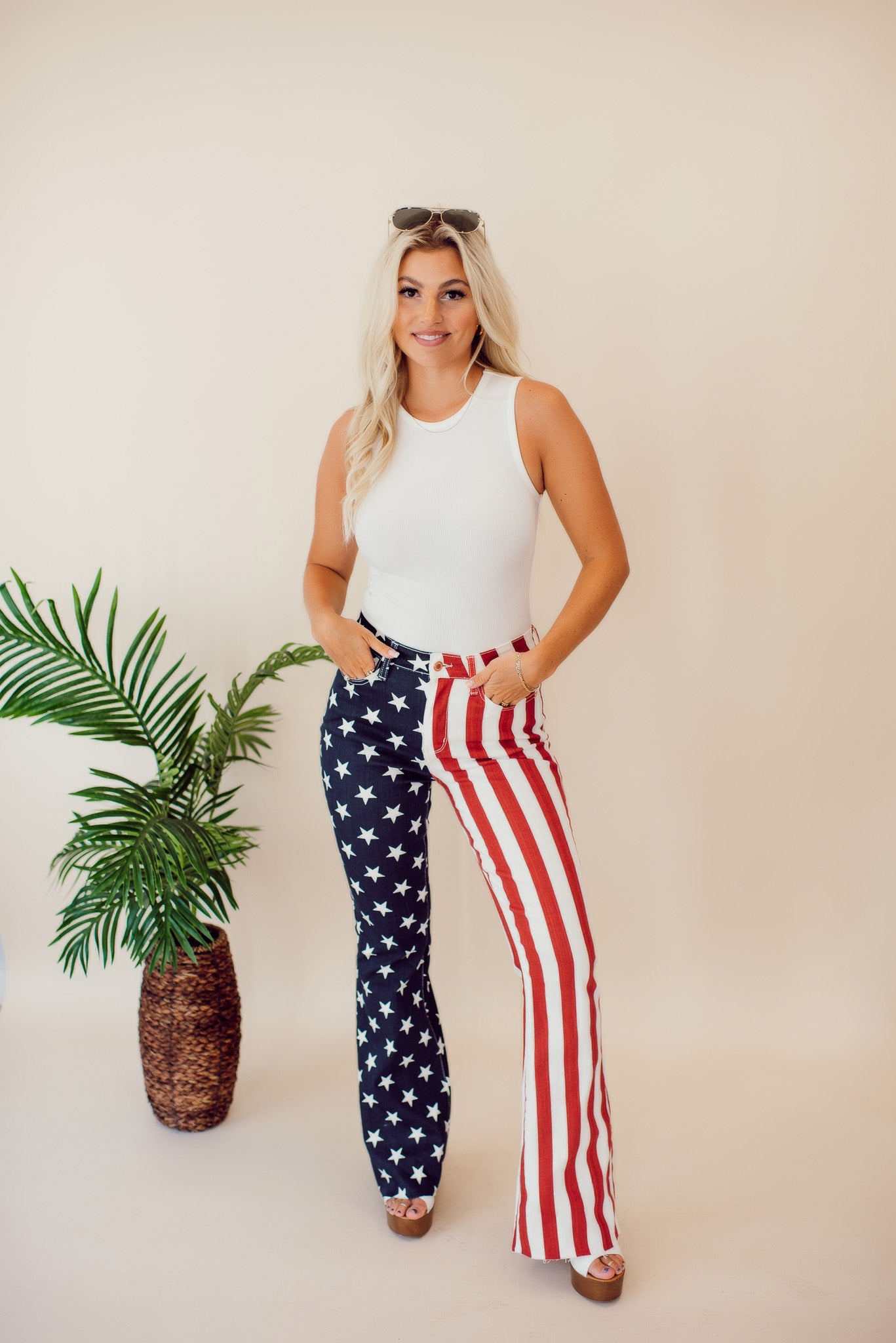 Judy Blue All American Girl Flares