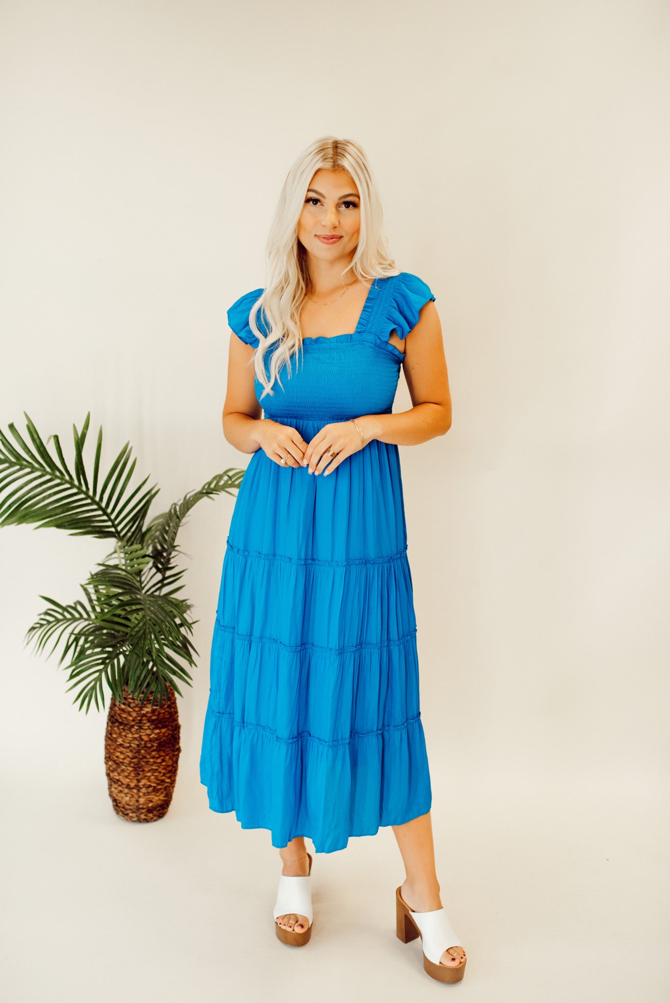 Azora Dress (Blue)
