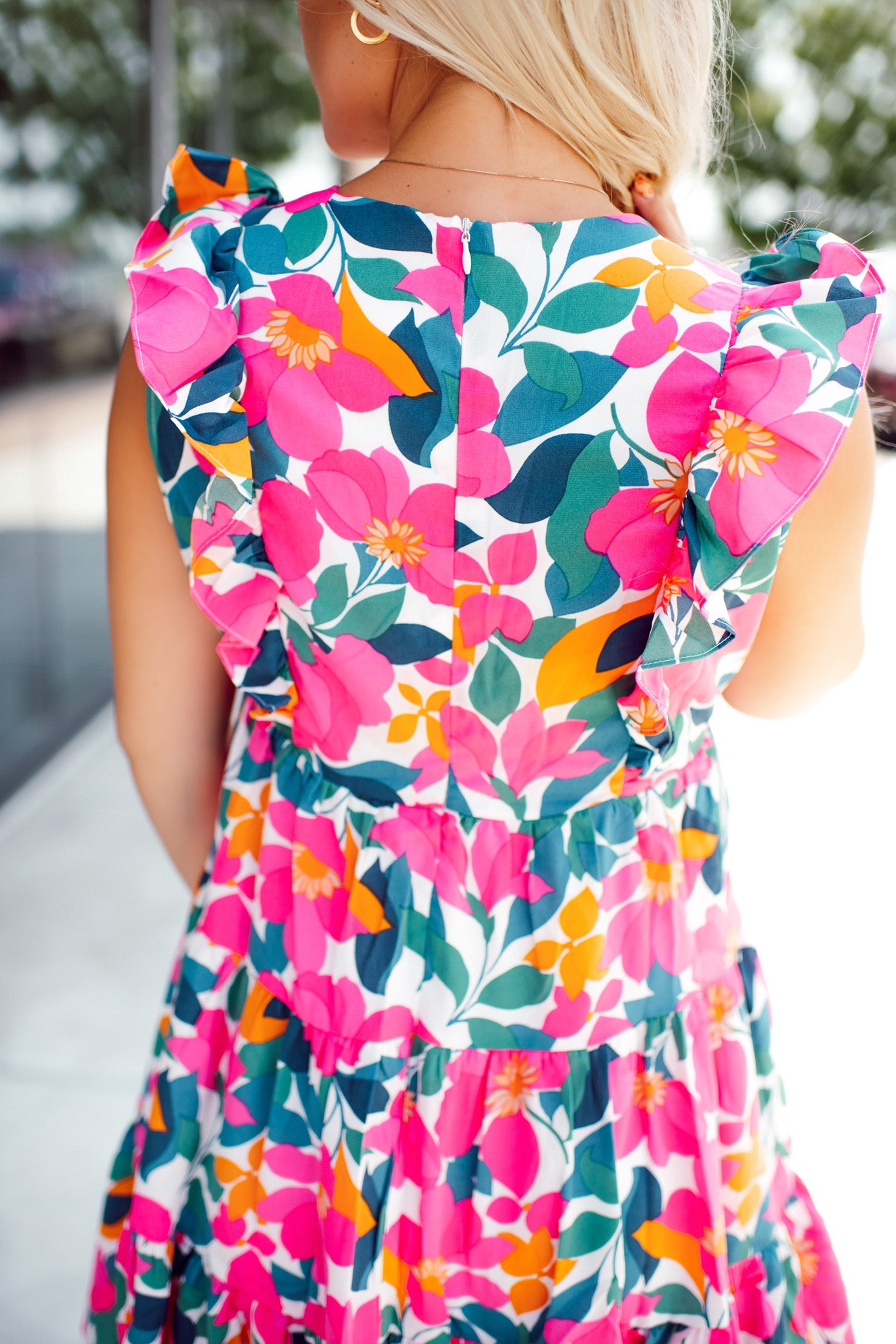 Gardens in Time Dress (Floral Multicolor)