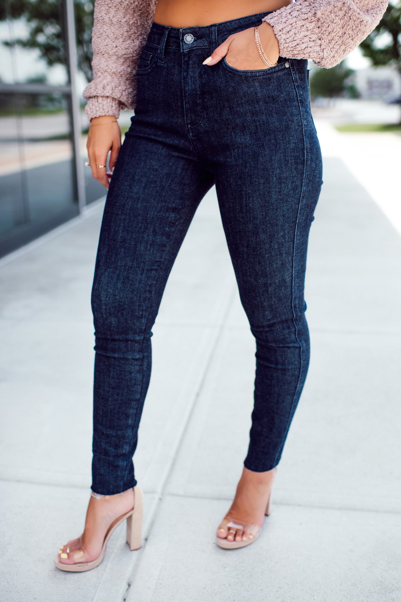 Judy Blue Constance High Rise Control Top Skinny Jeans