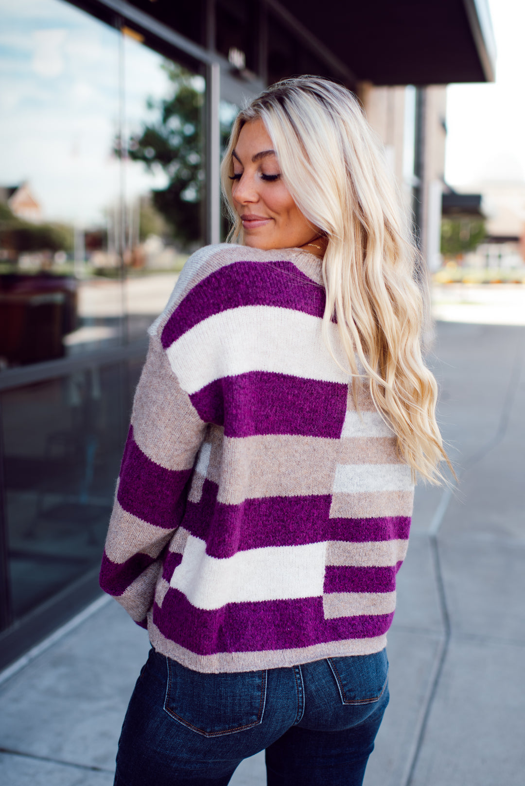 Cider Season Sweater (Plum)
