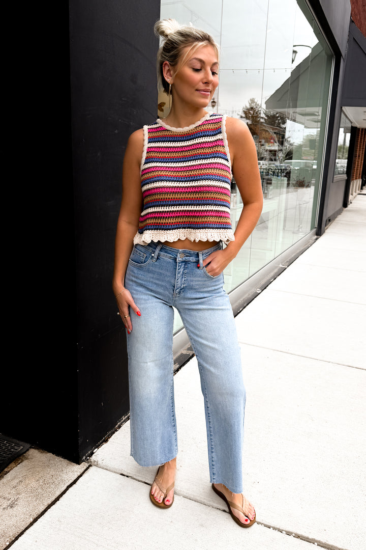 PREORDER Sun Kissed Stitches Tank