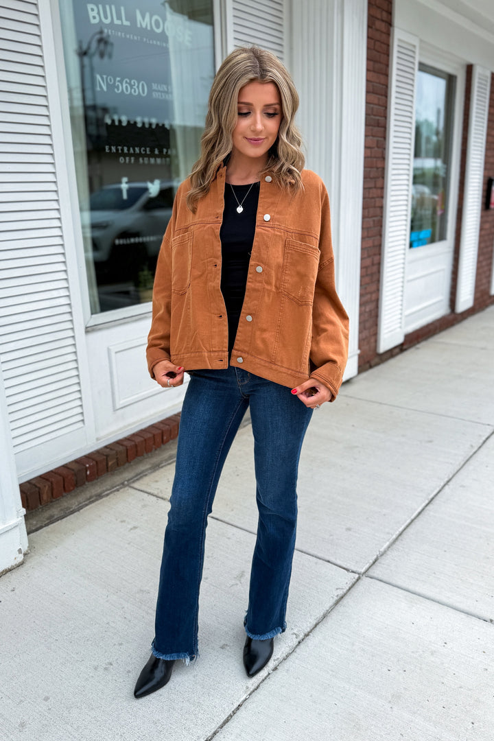 Cooler Days Jacket (Caramel)