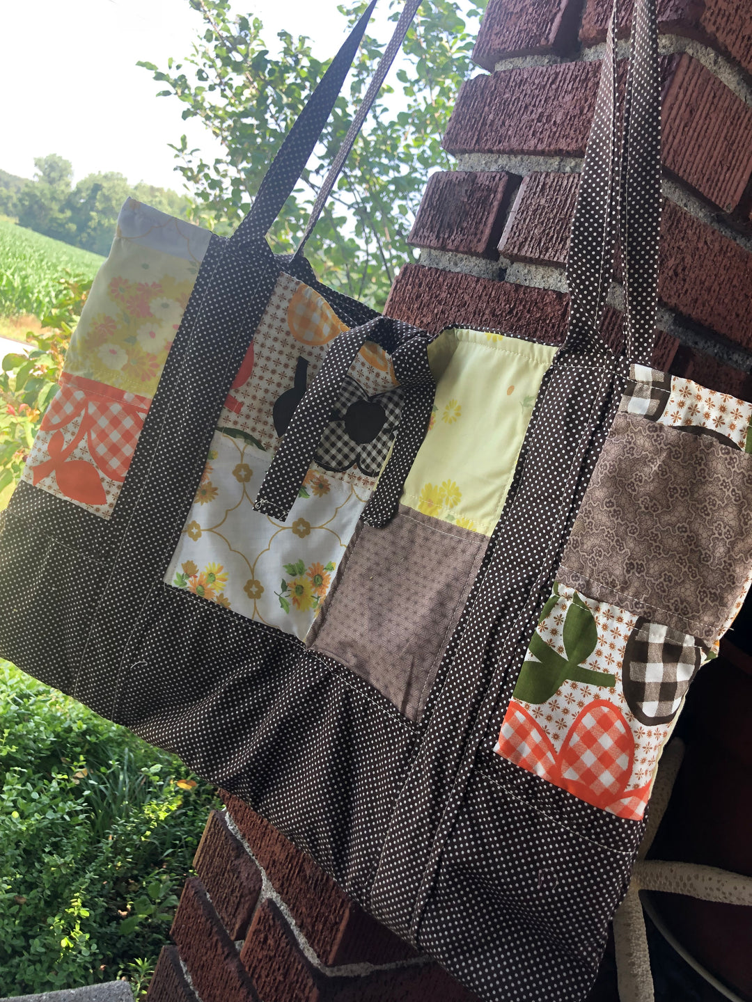 Patchwork Pocket Tote