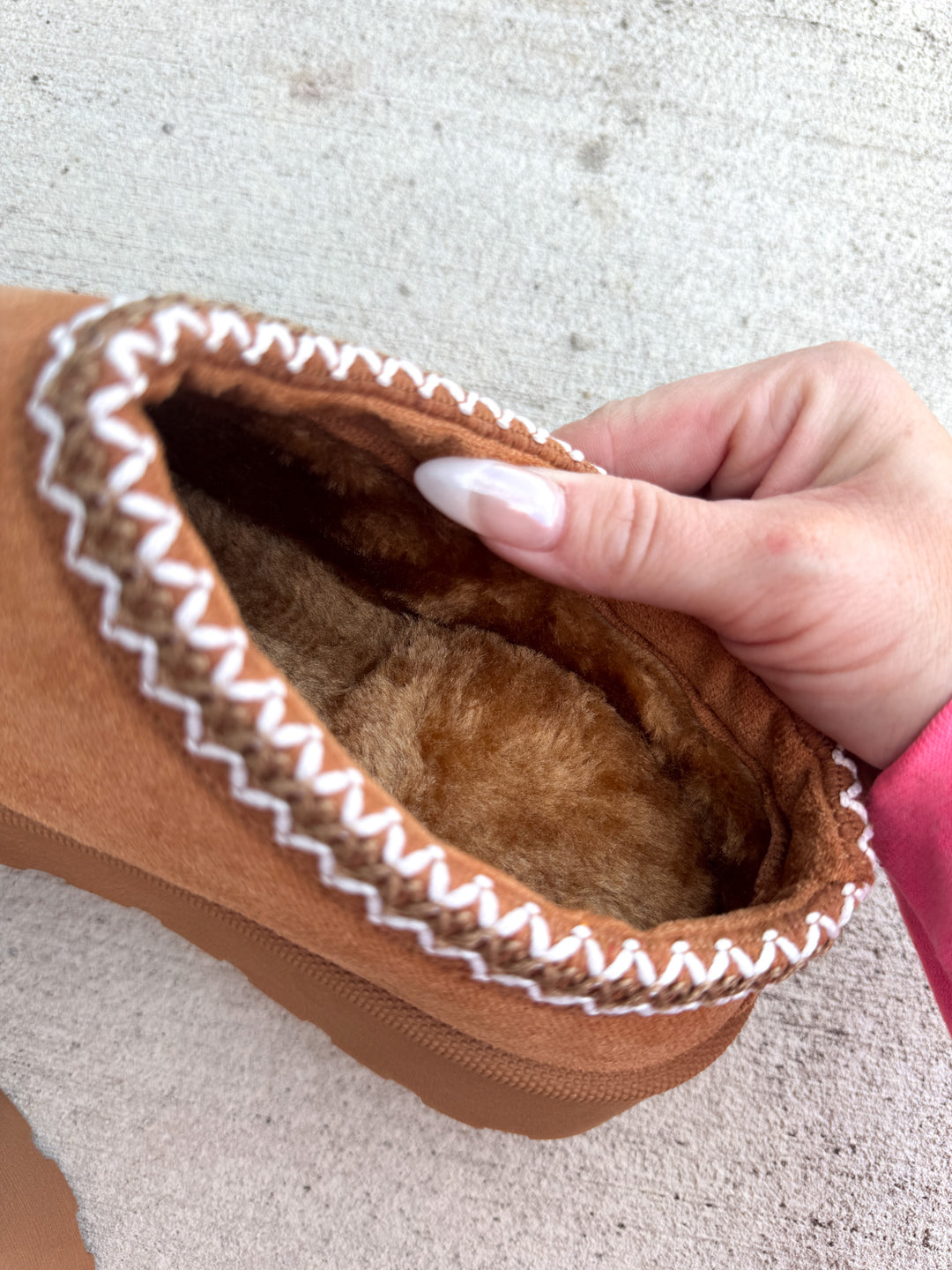 [DOORBUSTER] Brigham Platform Slippers (Tan)