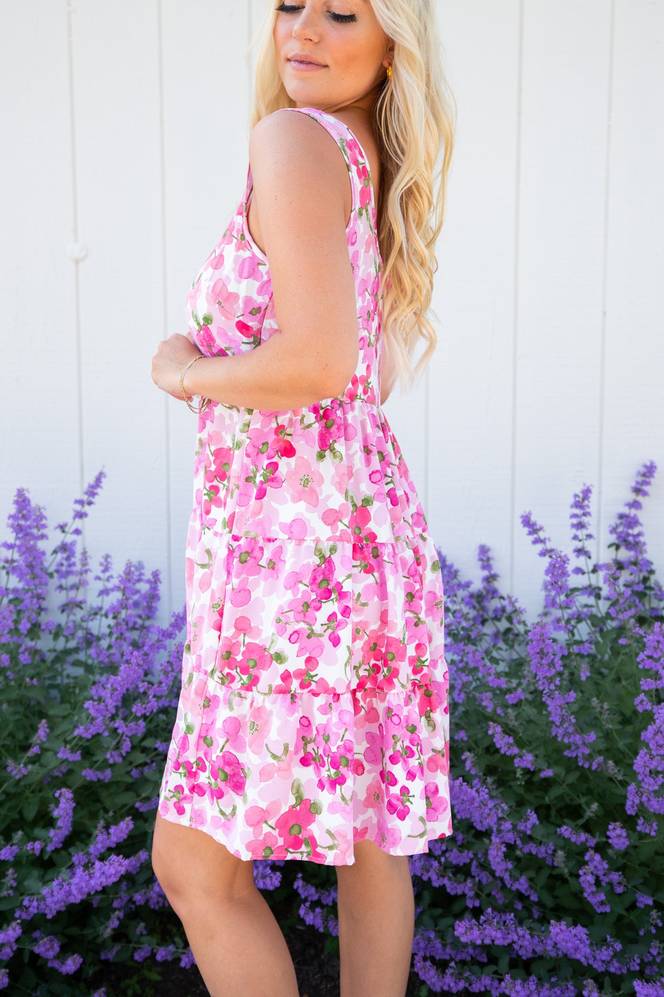 Pickin' Wildflowers Dress (Pink)