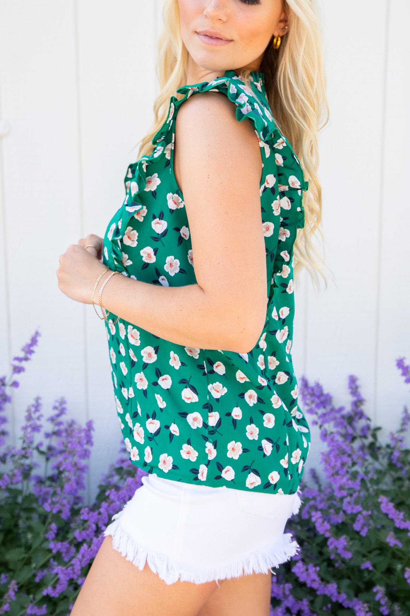 Summer in the Office Blouse (Green)
