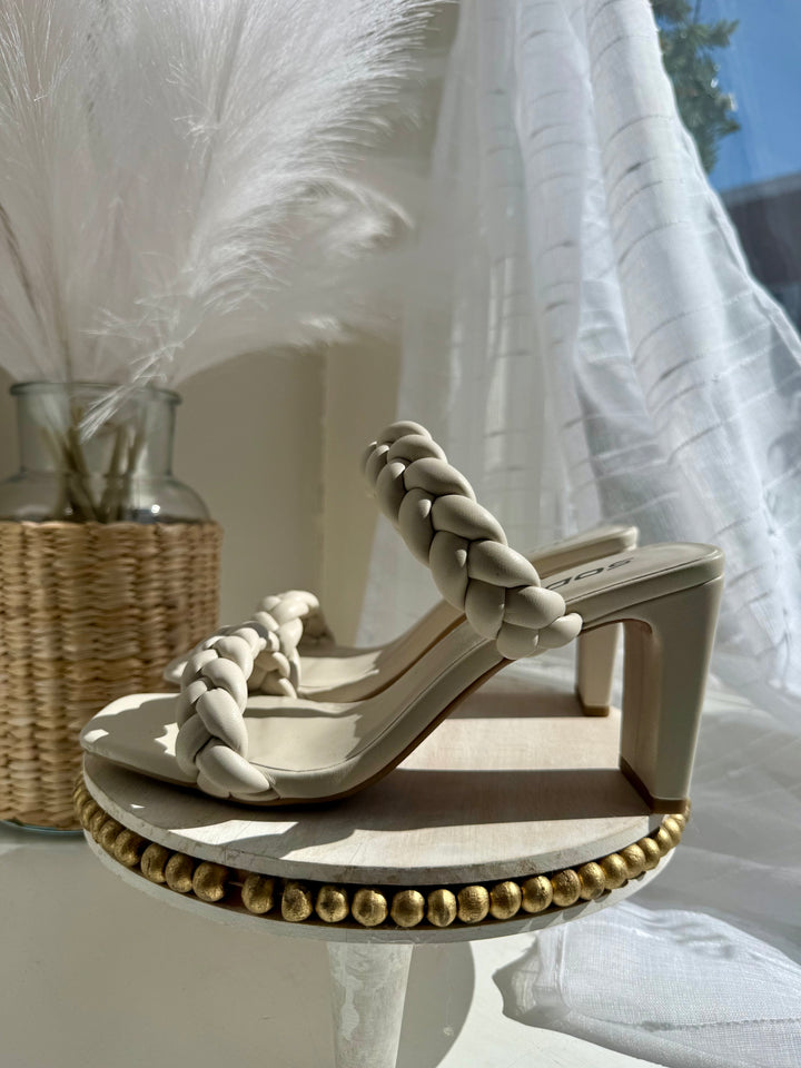 The Stella Heels (Bone)