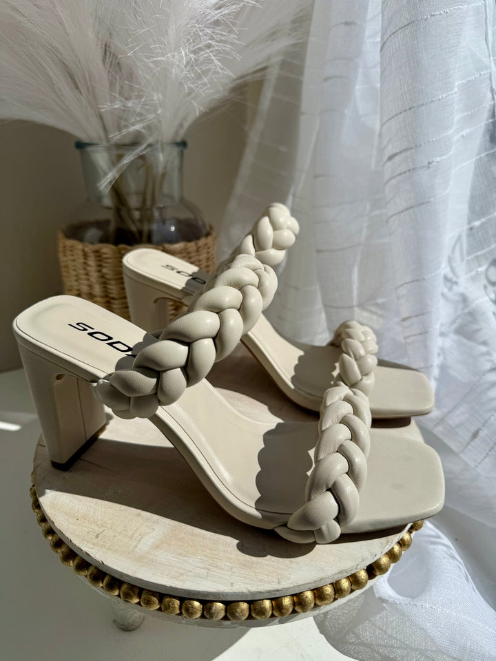 The Stella Heels (Bone)