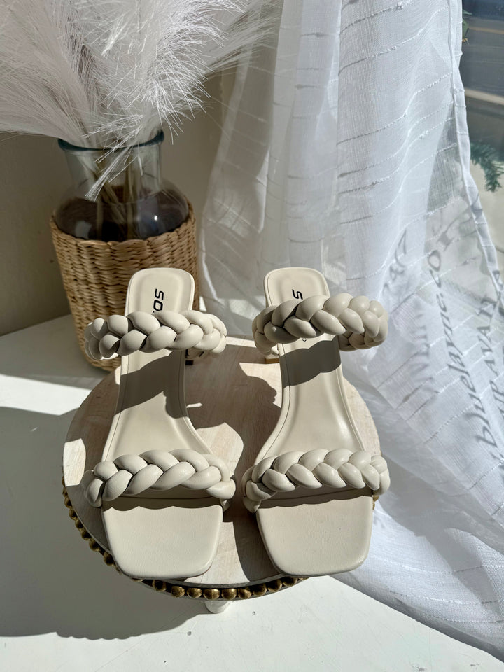 The Stella Heels (Bone)