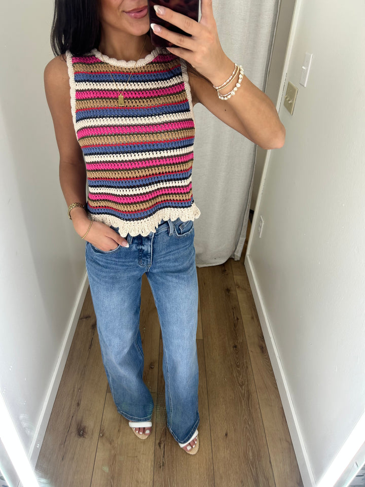 PREORDER Sun Kissed Stitches Tank