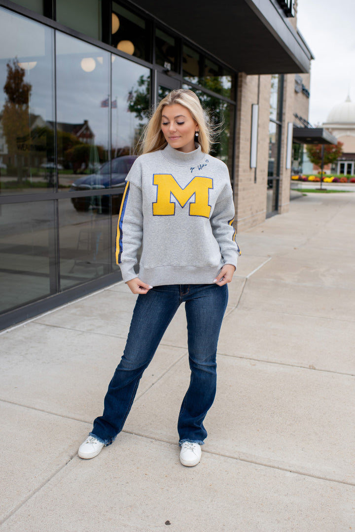 Calling All Michigan Fans Mockneck
