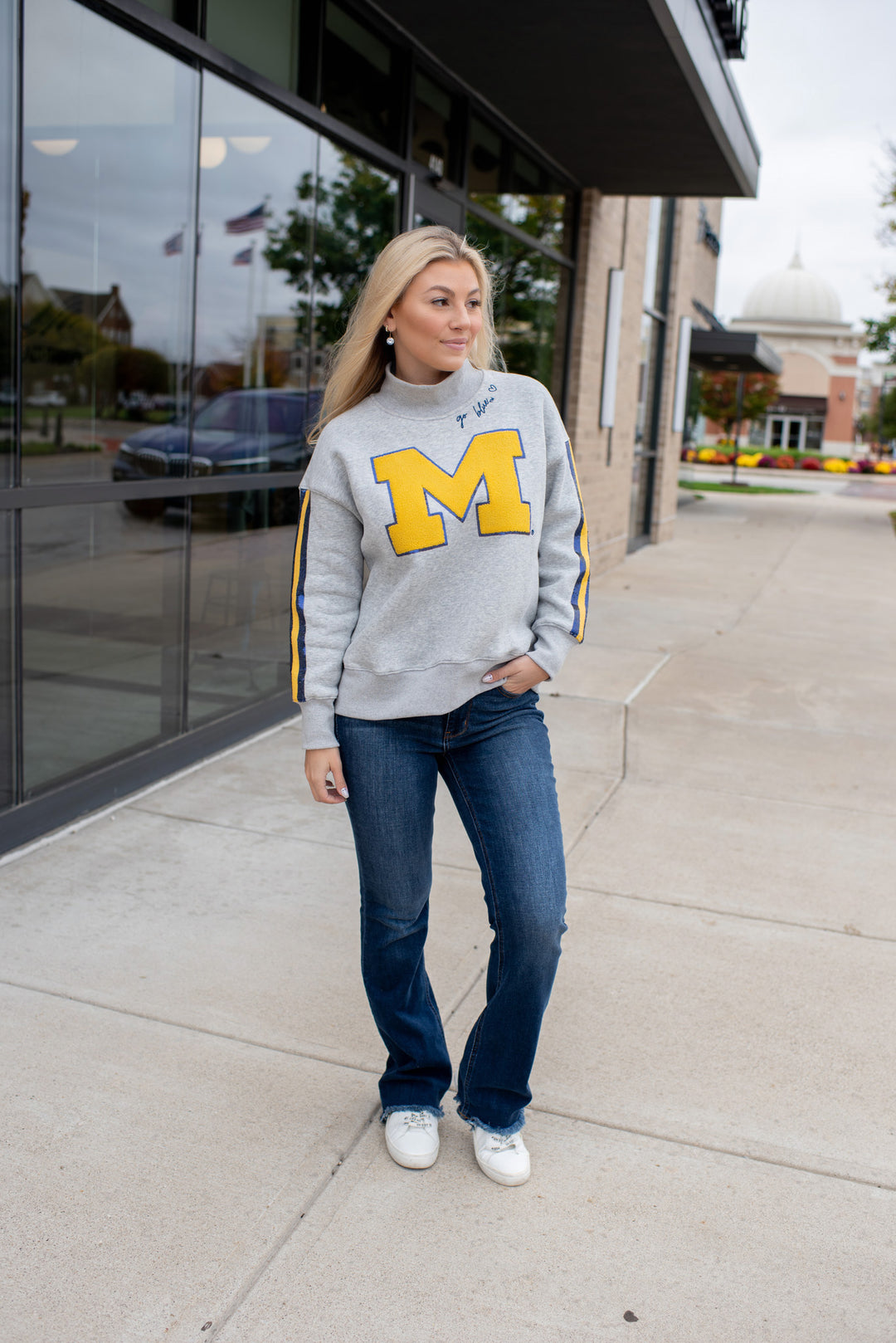 Calling All Michigan Fans Mockneck