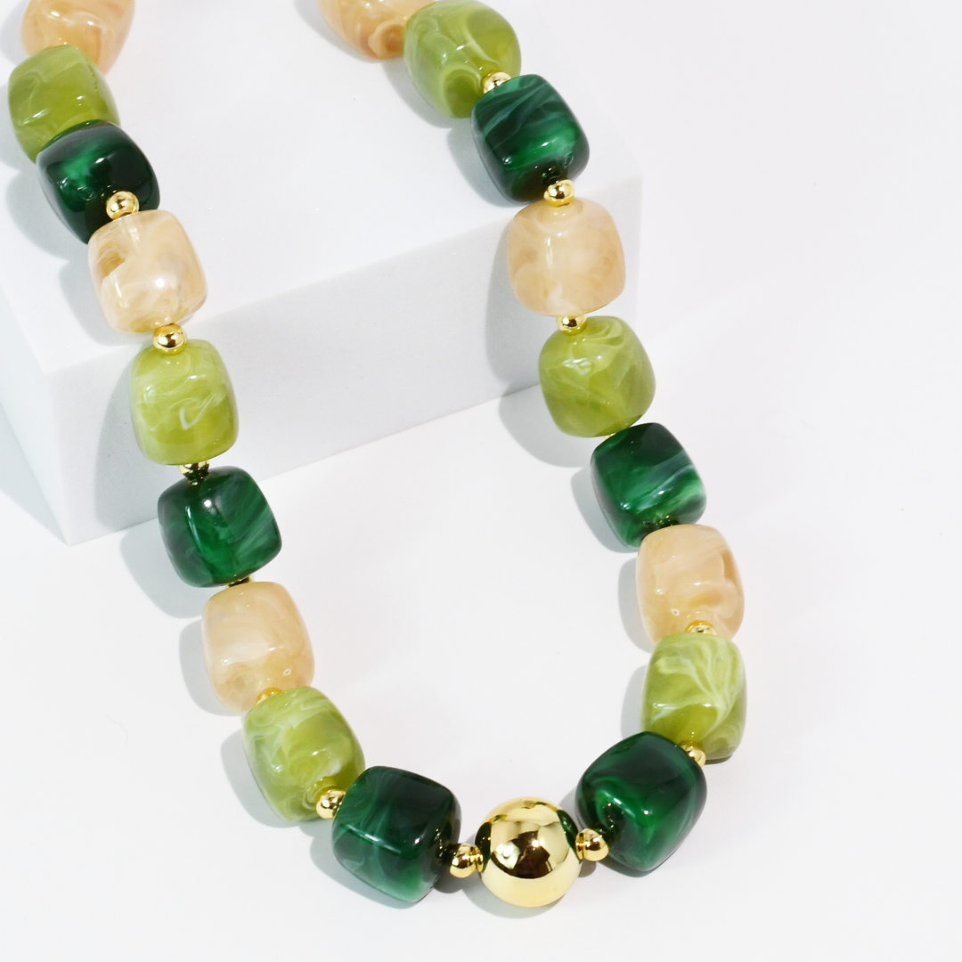 30A PREORDER Lumi Green Necklace