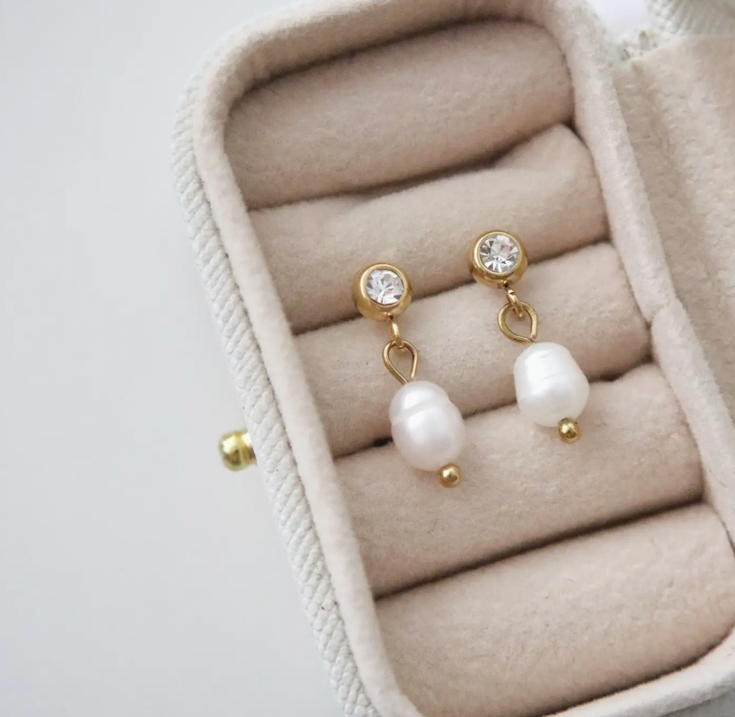 Maisley Pearl Drop Earrings