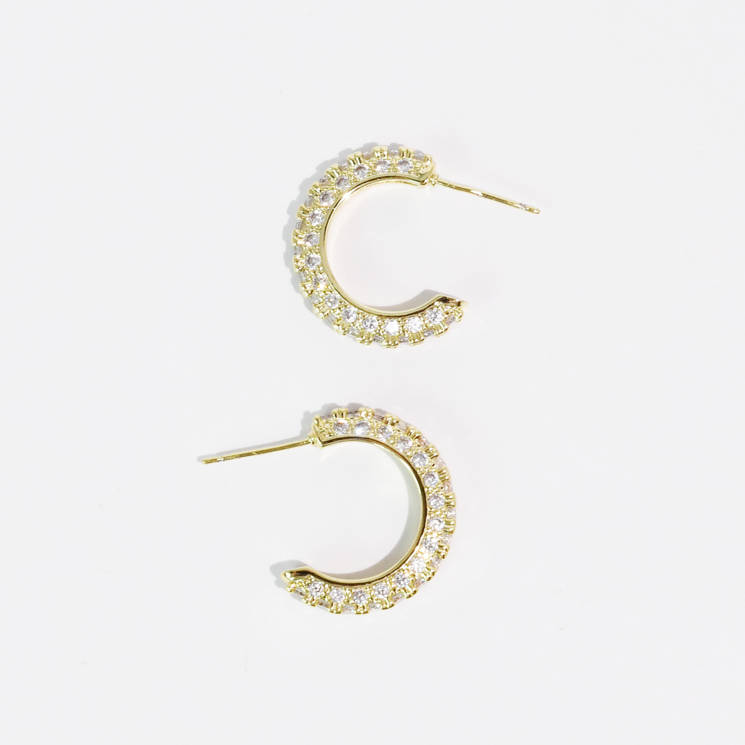 30A PREORDER Shine On Gold Hoop