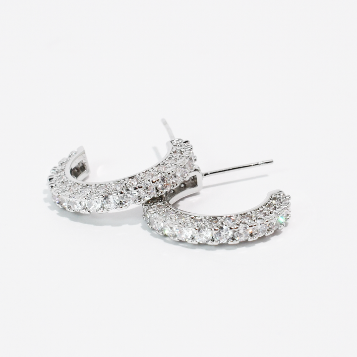30A PREORDER Shine On Silver Hoop